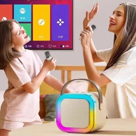 Set karaoke, Zola, difuzor cu 2 microfoane, raza de actiune pana la 10 m, efecte de voce original/femeie/barbat/copil/monstru, bluetooth 5.3, 5W, iluminare LED, roz Set karaoke, Zola, difuzor cu 2 microfoane, raza de actiune pana la 10 m, efecte de voce original/femeie/barbat/copil/monstru, bluetooth 5.3, 5W, iluminare LED, roz